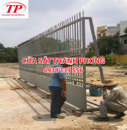 Thi công cửa cổng sắt tại quận Gò Vấp