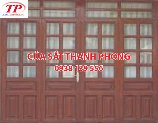 cửa sắt pano nhà ở